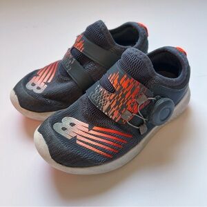 Kid Size 10.5 Gray/Orange Fuel Core New Balance Shoes